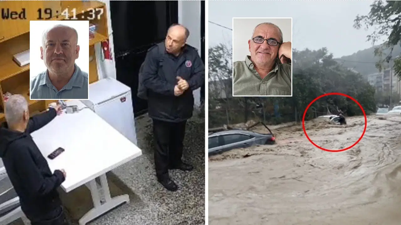 Ayazağa'da selde kayboldular: Haşim Ciritoğulları ve Ahmet Derin'in son görüntüleri