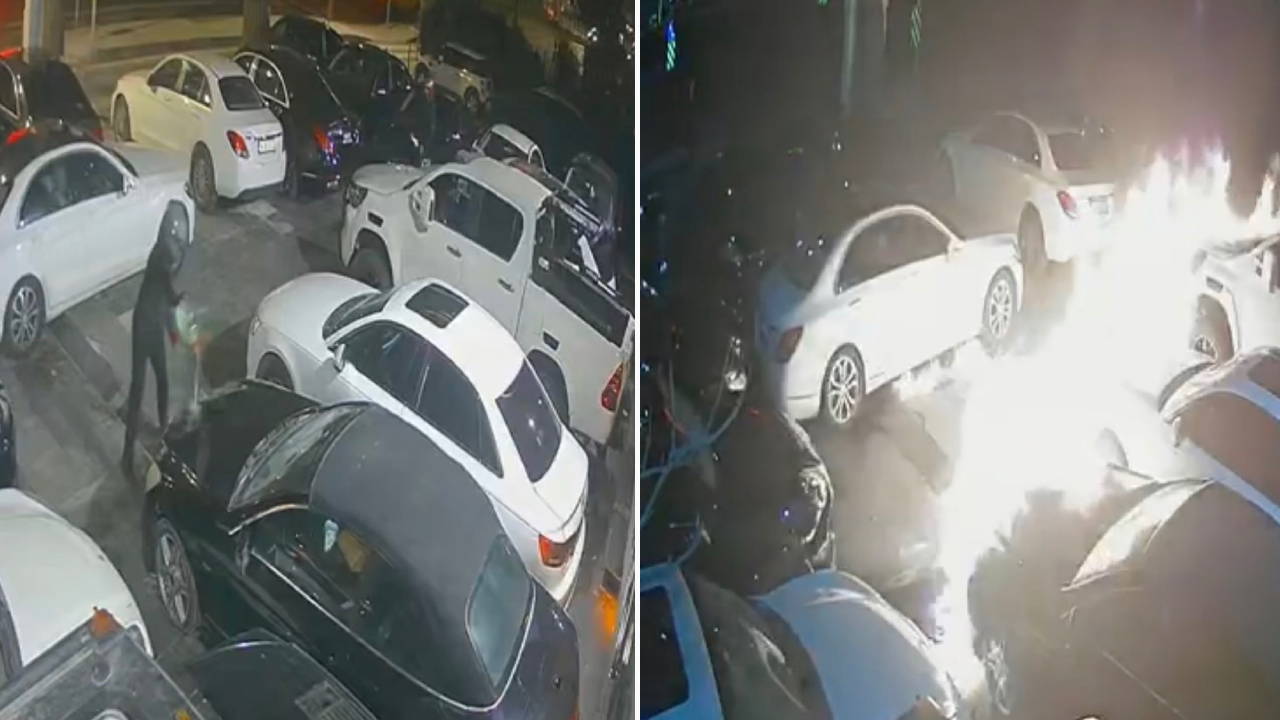 Beşiktaş'ta önce araçları kundakladılar sonra villaya silahlı saldırı düzenlediler!