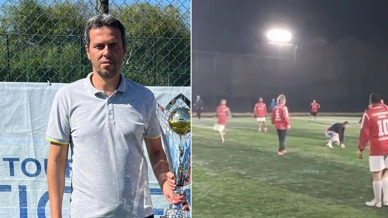 Eski futbolcu halı sahada kalp krizi geçirip, hayatını kaybetti