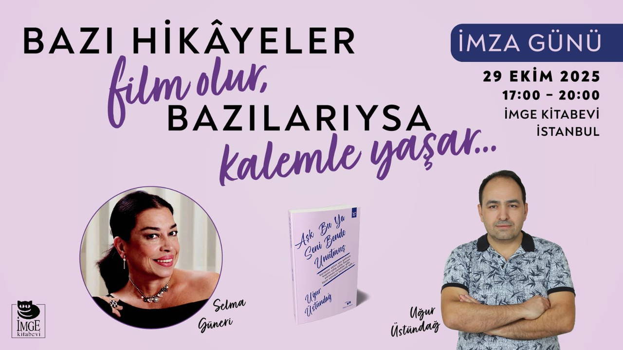 Uğur Üstündağ ve Selma Güneri Aynı Masada: Yeşilçam’ın Zarafeti, Şiirin Kalbiyle Buluşuyor