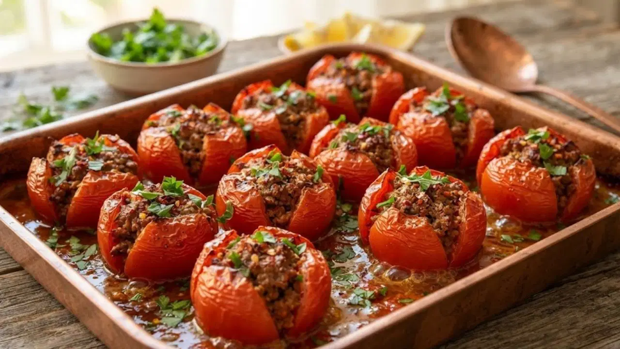 Domatesin içine gizlenen lezzet: Frenk kebabı tarifi