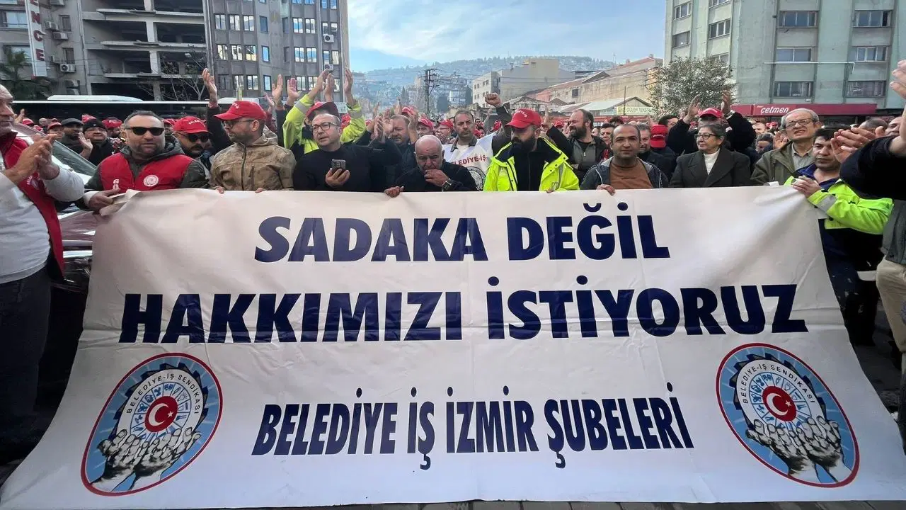 İzmir’de Belediye-İş'ten de iş bırakma uyarısı