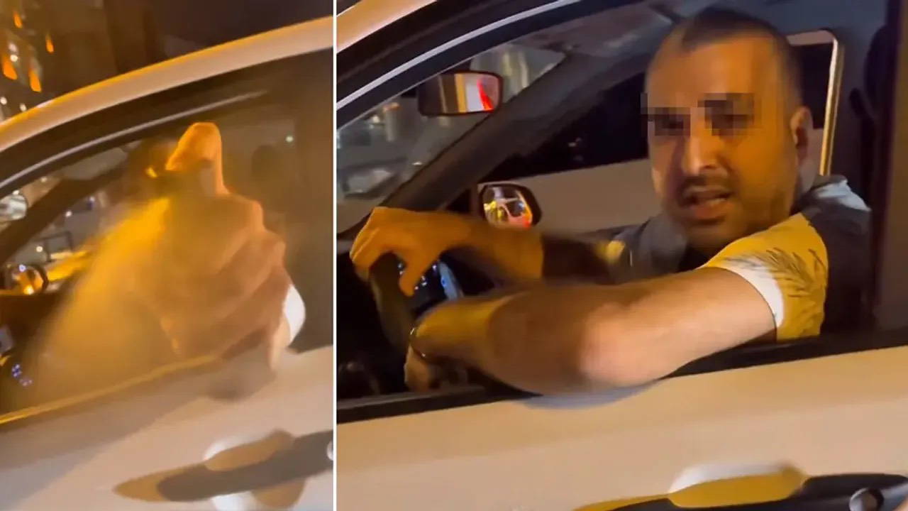 Üsküdar'da trafikte tartıştığı kadına biber gazı sıkan şüpheli yakalandı