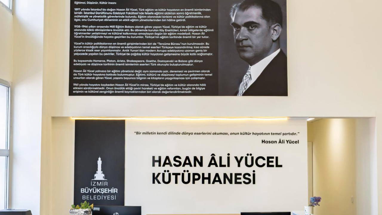 Hasan Ali Yücel Kütüphanesi hizmete girdi