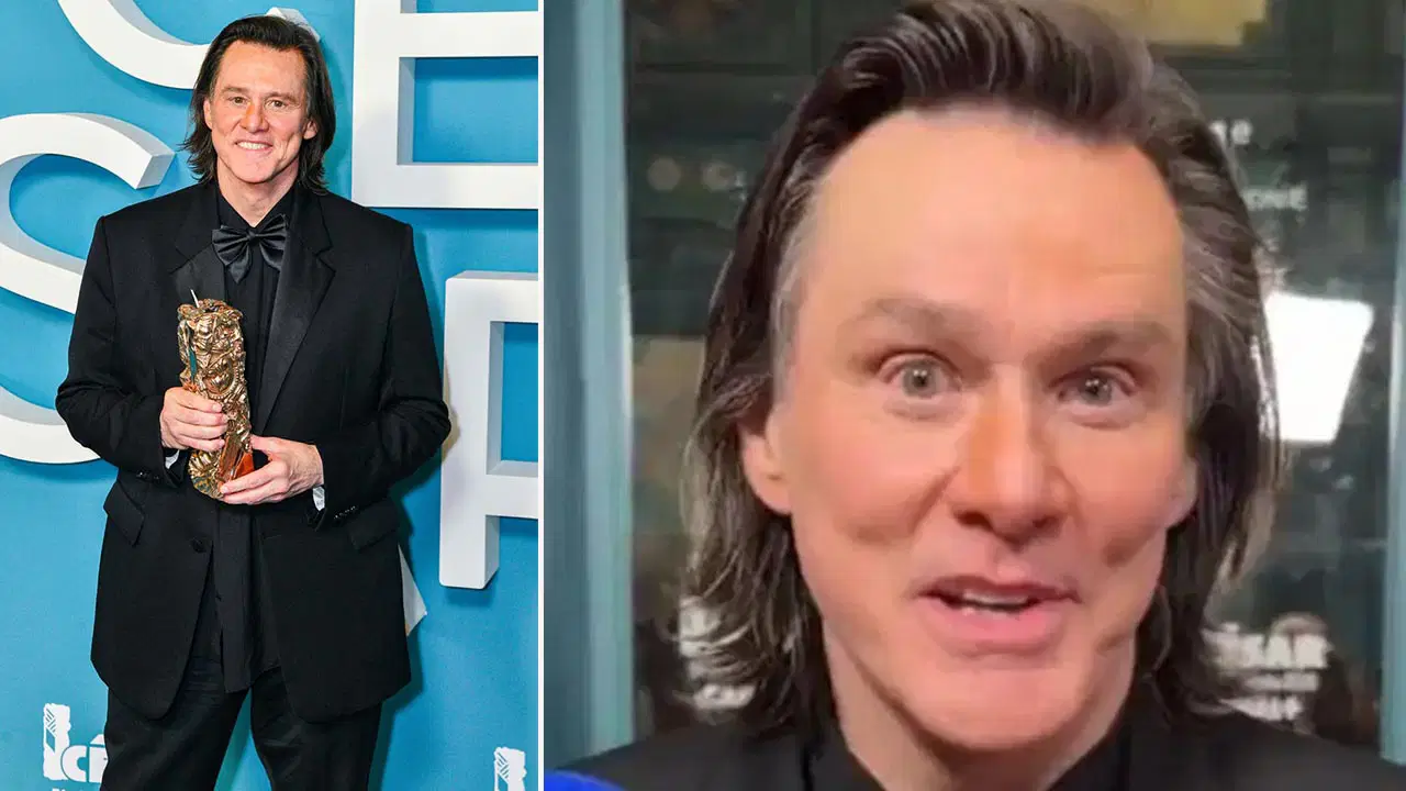 Jim Carrey değil dublörü mü? Paris’teki ödül töreninde 'klon' tartışması!