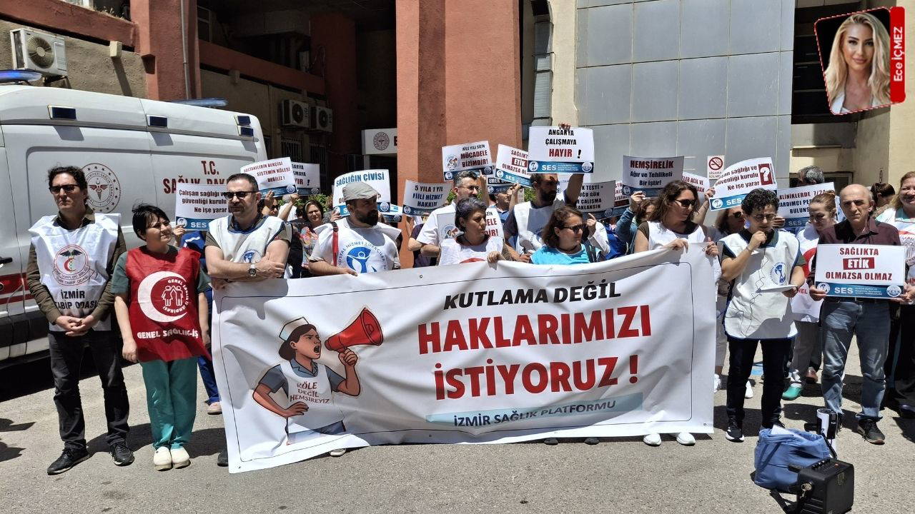 İzmir Sağlık Platformu Hemşireleri "Hastaya değil, sisteme müdahale"