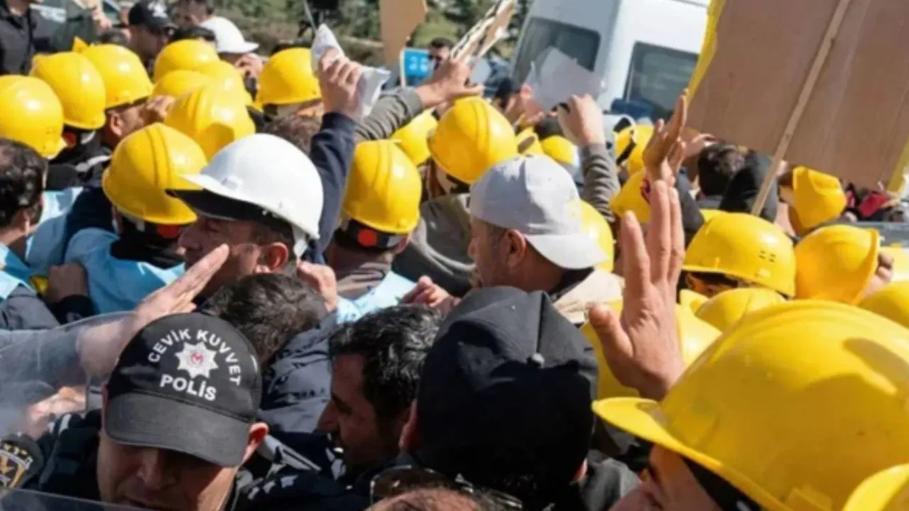 Bakanlık önünde şafak operasyonuyla gözaltına alınmışlardı: 110 madenci serbest bırakıldı!