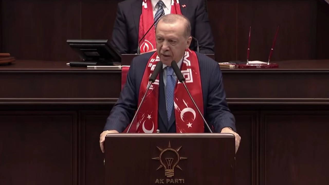 Erdoğan grup toplantısında konuştu: CHP'ye 'darbecilik' ithamı, ABD ve Trump'a yine söz yok!