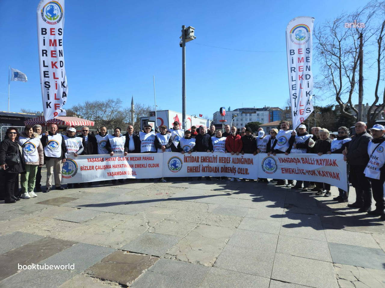 Birleşik Emekliler Sendikası: 'Bu ülkenin sahipleri emekliler olarak mazeret değil çözüm istiyoruz'