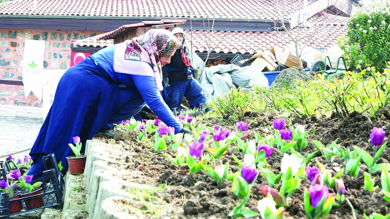 Osmangazi’ye bahar geldi