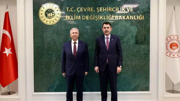 Mansur Yavaş ve Murat Kurum bir araya geldi