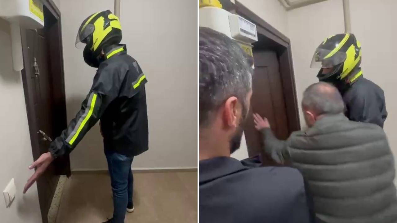 77 yıl hapis cezasıyla aranıyordu... Kurye kılığında yakalandı!