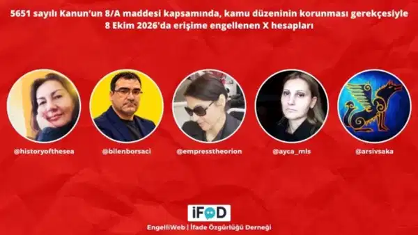 En az 39 X hesabına daha erişim engeli