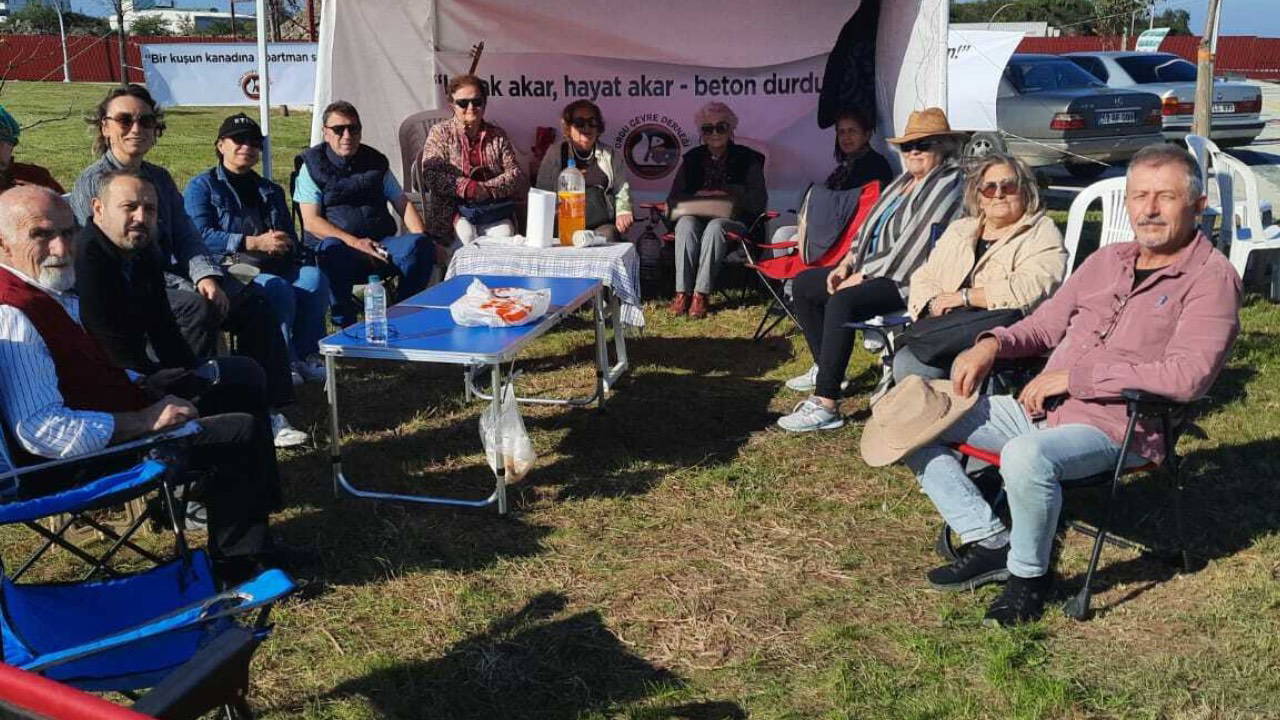 Ordu'da yeşil alanda İslam Enstitüsü inşaatına karşı çadır nöbeti sürüyor