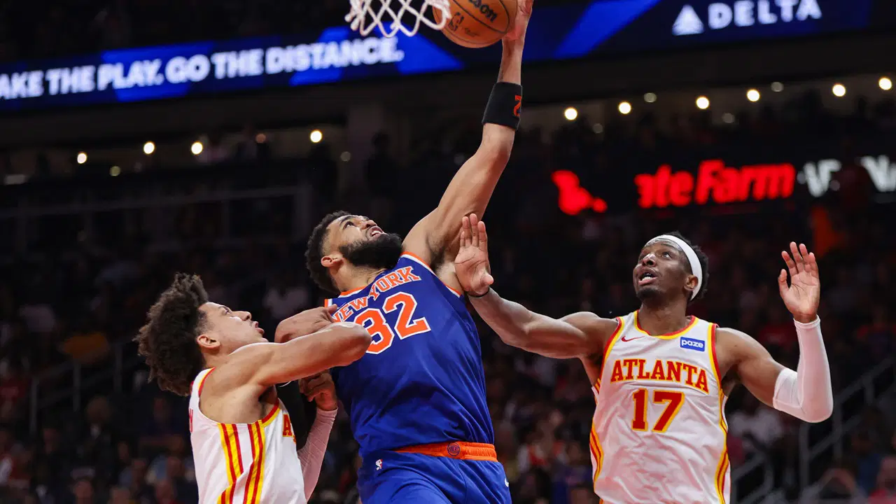 New York Knicks'ten Atlanta Hawks'a tarihi fark!