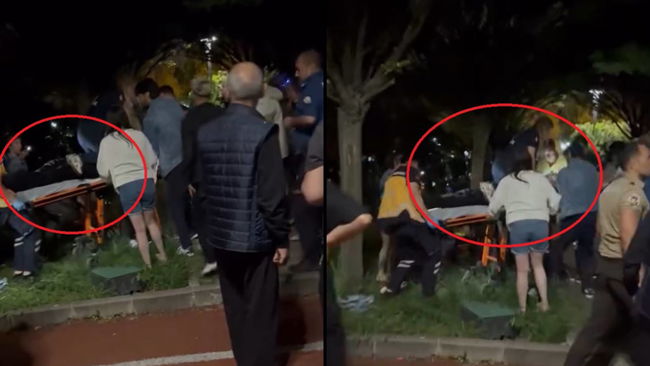 Başkentte parkta dehşet... 