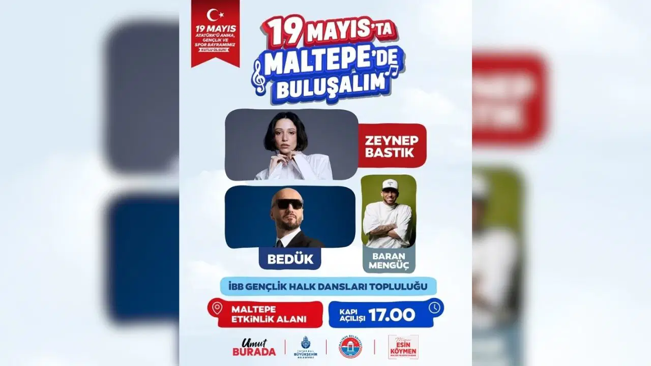 19 Mayıs Atatürk'ü Anma, Gençlik ve Spor Bayramı konser takvimi 2026! 19 Mayıs'ta İstanbul'da hangi ilçede, kimin konseri var?