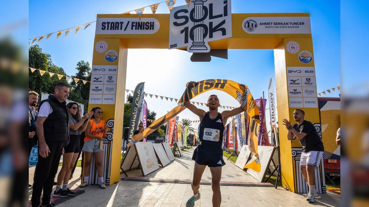 Mezitli Belediyesi’nden tarihi koşu: Soli 10K