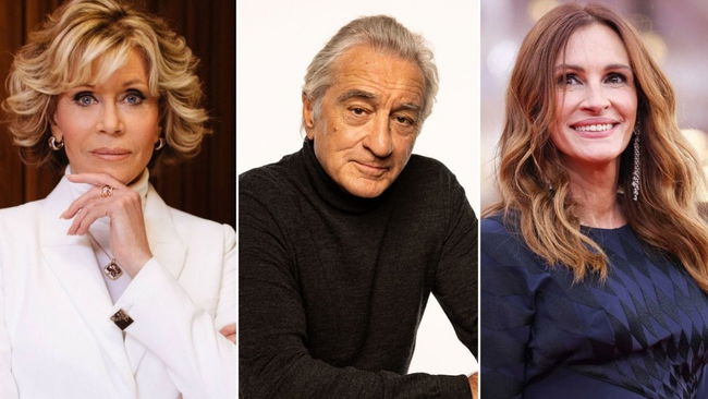 Robert De Niro, Jane Fonda ve Julia Roberts’tan Trump'a sert sözler
