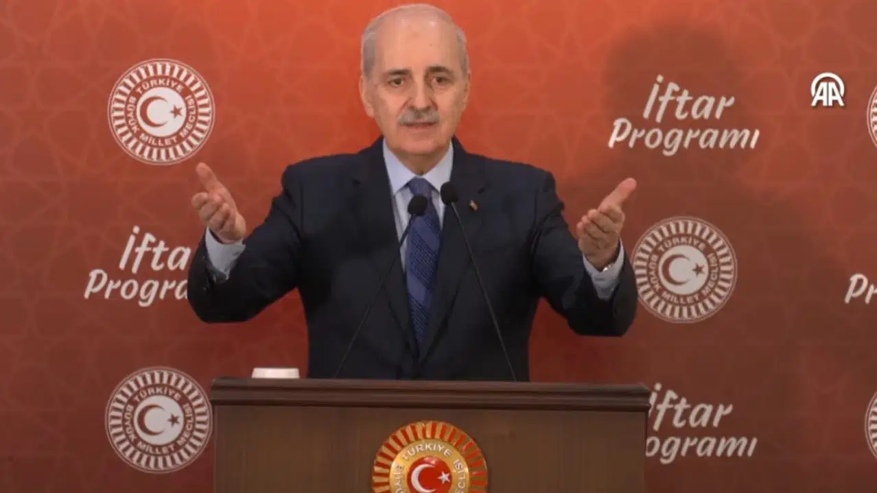 Kurtulmuş: ‘İmralı’dan yapılan açıklama önemli, örgütün feshi ve silah bırakması temin edilecek’