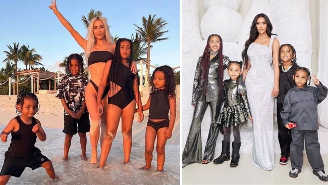 Kim Kardashian dört çocuk için kaç bakıcısının olduğunu açıkladı