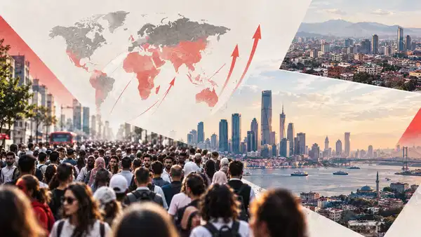 Dünyanın en hızlı büyüyen şehirleri açıklandı: Listede dengeler değişti, zirvede hangi kent var?