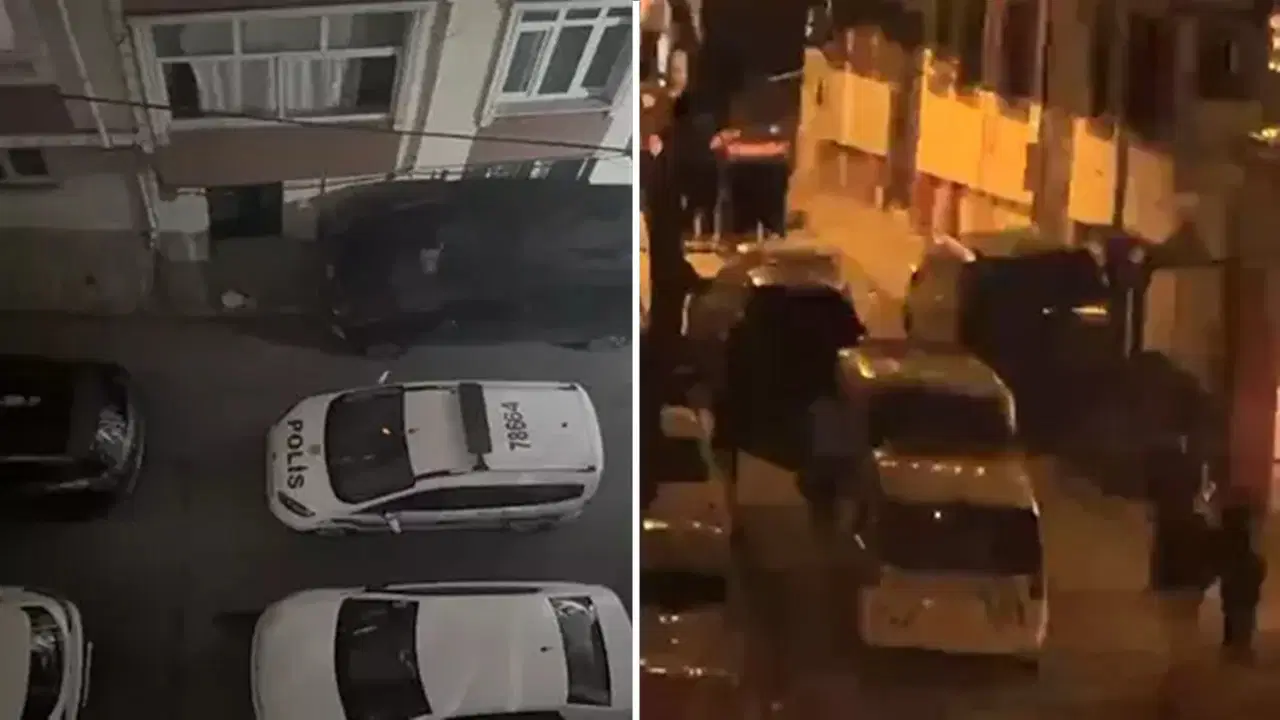Esenler'de eşine silahla saldırdı, polisleri görünce kendini vurdu
