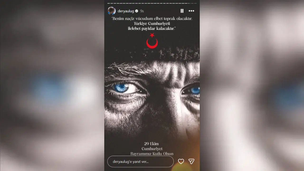 Ünlülerden 29 Ekim Cumhuriyet Bayramı paylaşımları: Sanat dünyasından peş peşe mesajlar