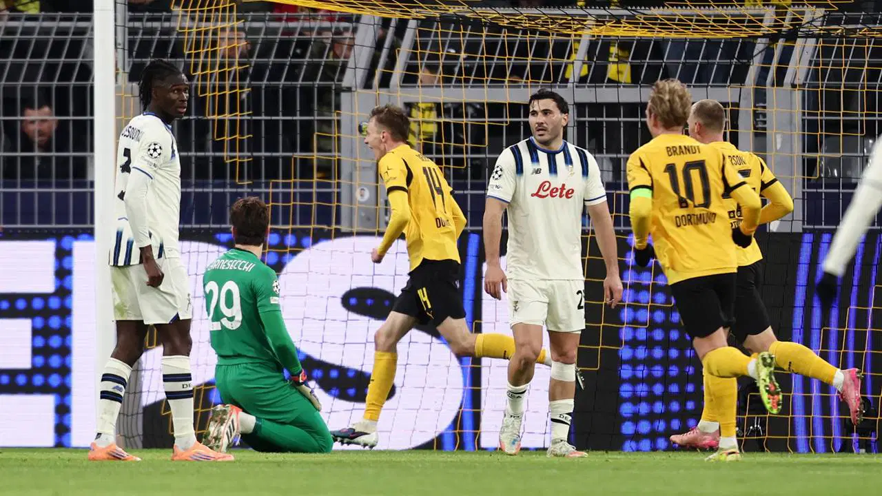 Borussia Dortmund, Atalanta karşısında avantajı kaptı!