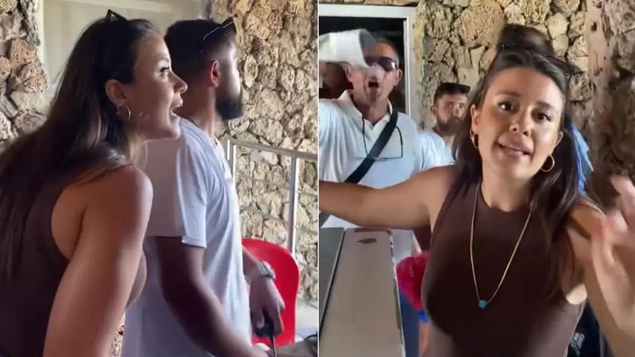 Paljda 'karpuz sokamazsın' kavgası: Kadın, çocuklarının yanında darbedildi!