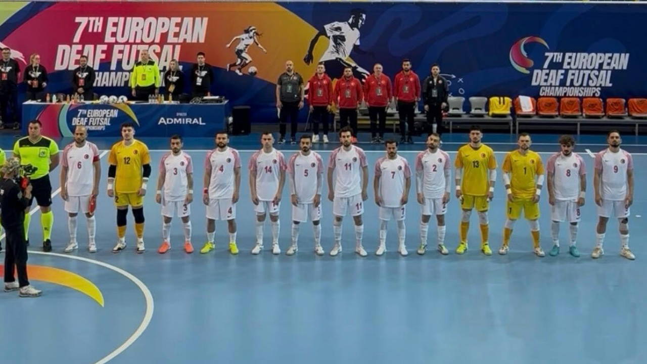 İşitme Engelliler Milli Futsal Takımı Avrupa dördüncüsü!