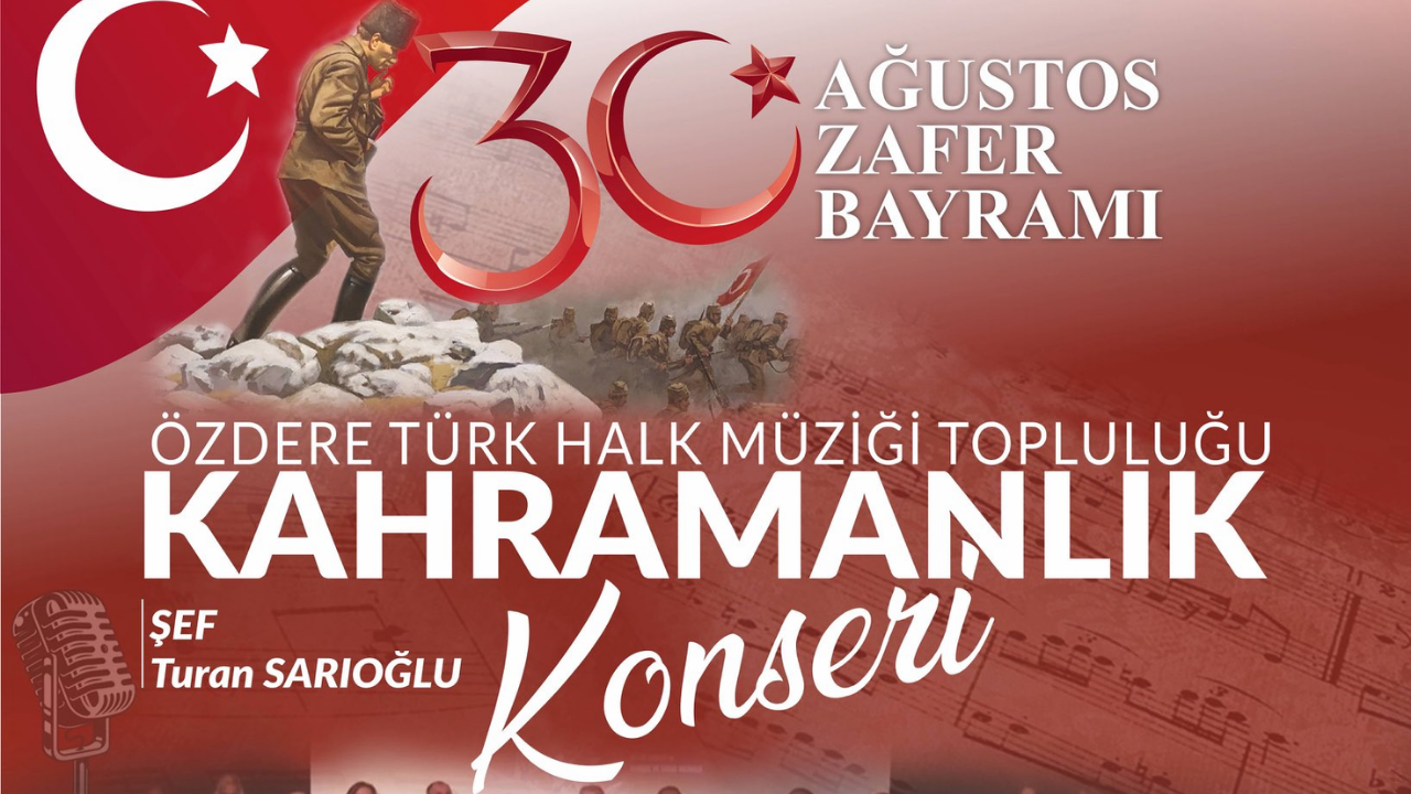 Ücretsiz 30 Ağustos konserleri... İzmir'de 30 Ağustos'ta hangi konserler var?