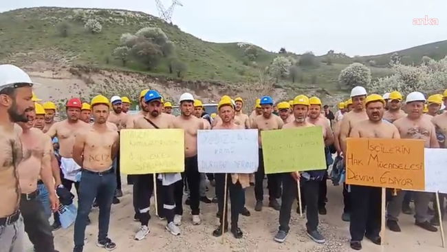 Doruk Madencilik işçilerinin Ankara yürüyüşü devam ediyor