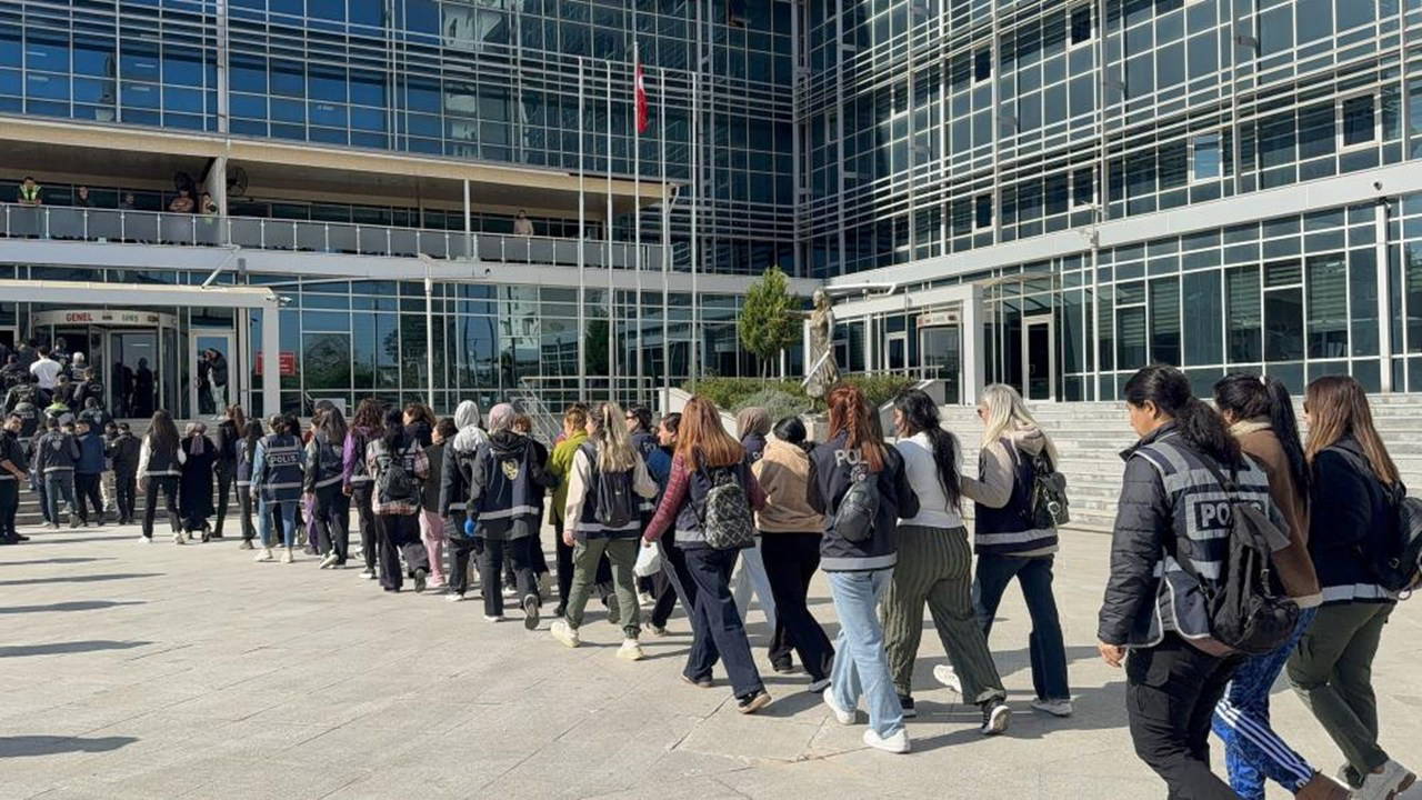 Mersin'de ’Cono’lara operasyon: 55 kişiye gözaltı