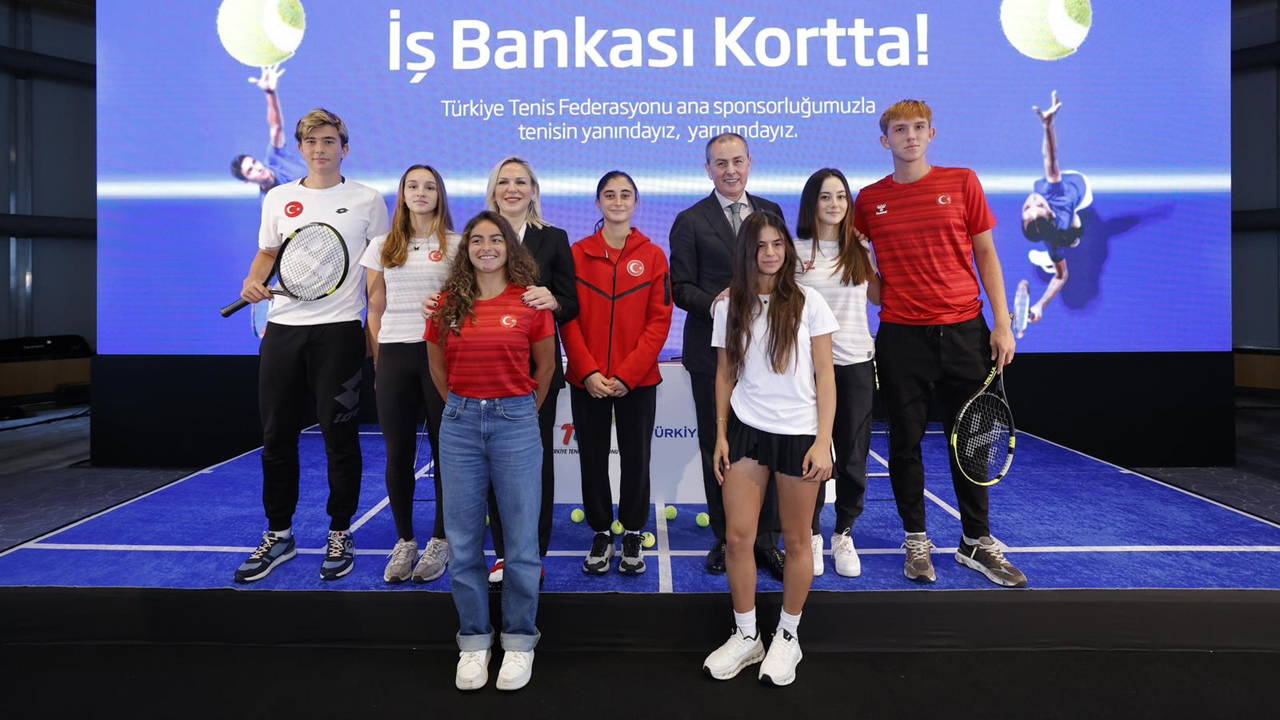 İş Bankası Türkiye Tenis Federasyonu’nun ana sponsoru oldu! 