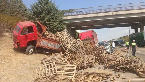Emniyet şeridine çekilen kamyonete çarptı: Ölü ve yaralılar var!