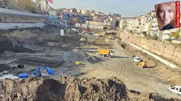 Karagümrük'teki Aetius Sarnıcı’ndan kalan kısımlar iş makineleriyle söküldü: Tarihe kepçe!