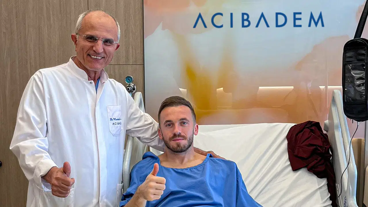 Trabzonspor'da Edin Visca ameliyat edildi! 