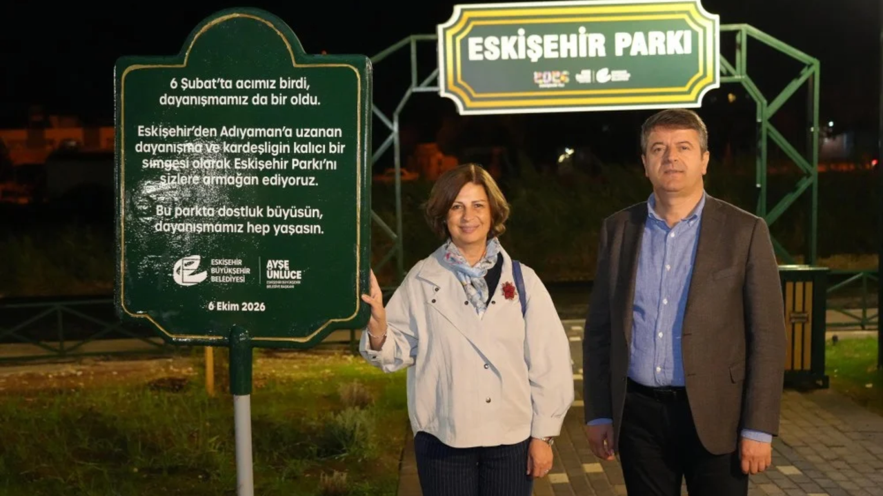 Adıyaman’da Eskişehir Parkı hizmete açıldı: Dayanışmanın simgesi oldu