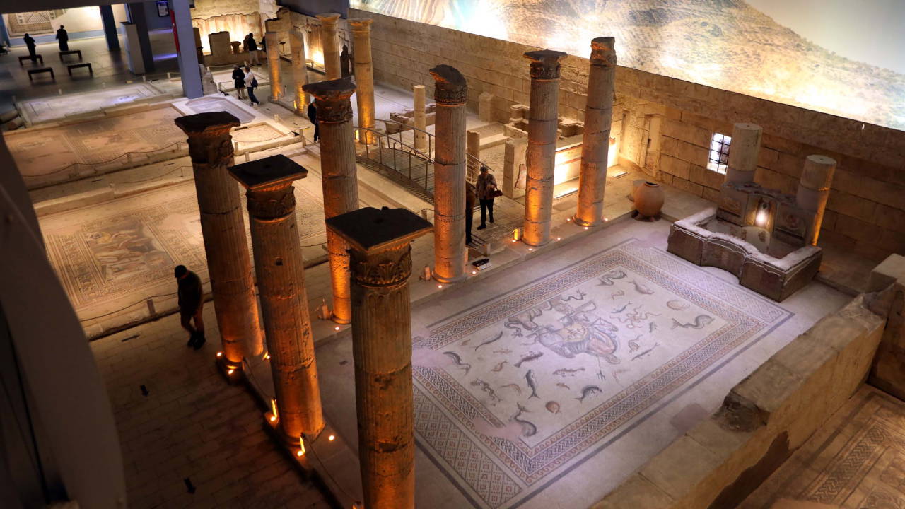 Zeugma Mozaik Müzesi'ne rekor ziyaretçi