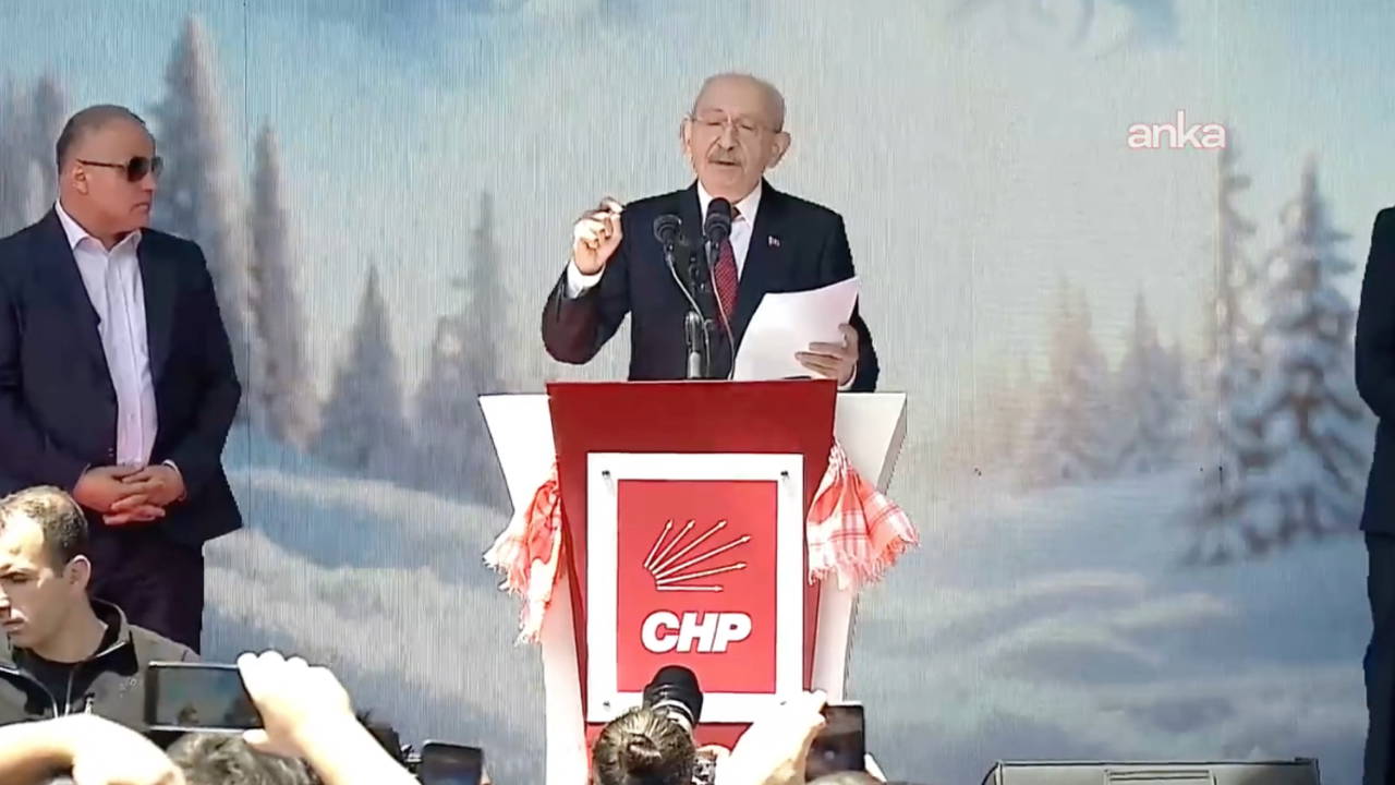 CHP Genel Merkezi'nde 'Halkla Bayramlaşma' programı... Kılıçdaroğlu kürsüde: 'Ben hesap soracağım! Herkes bunu bilsin'