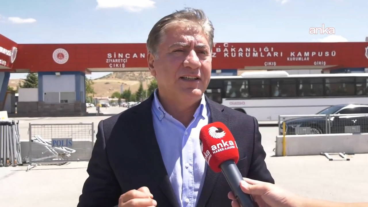 Murat Emir, tutuklu Çankaya Belediye Başkanı Hüseyin Can Güner’i ziyaret etti: 'İçeride son derece kararlı, son derece dik'