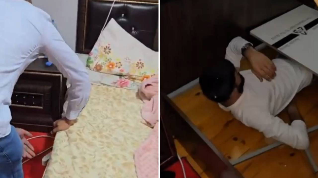 15 yıl hapis cezasıyla aranıyordu: Bazanın altında yakalandı!