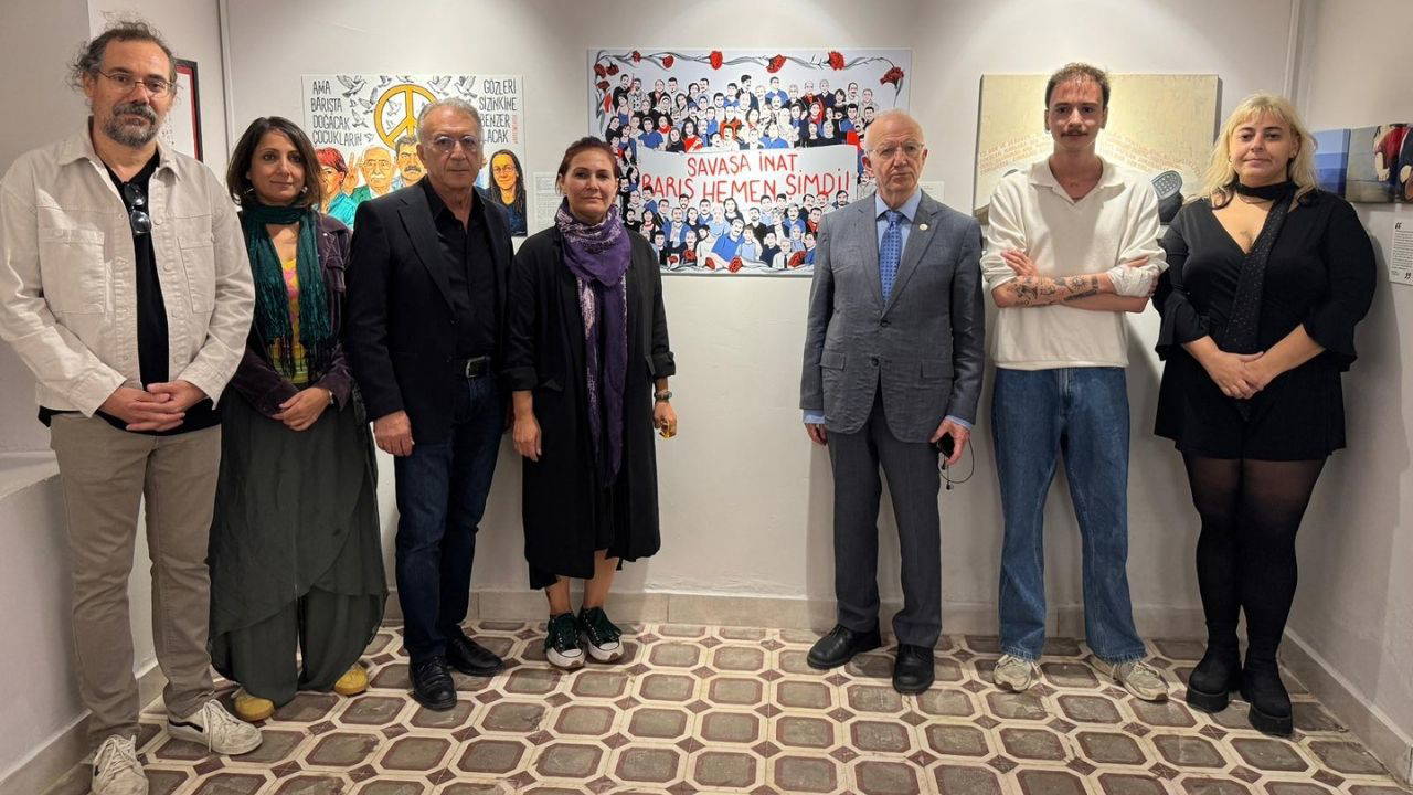 “Unutma! Katliamların gölgesinde barış mücadelesi” sergisi açıldı