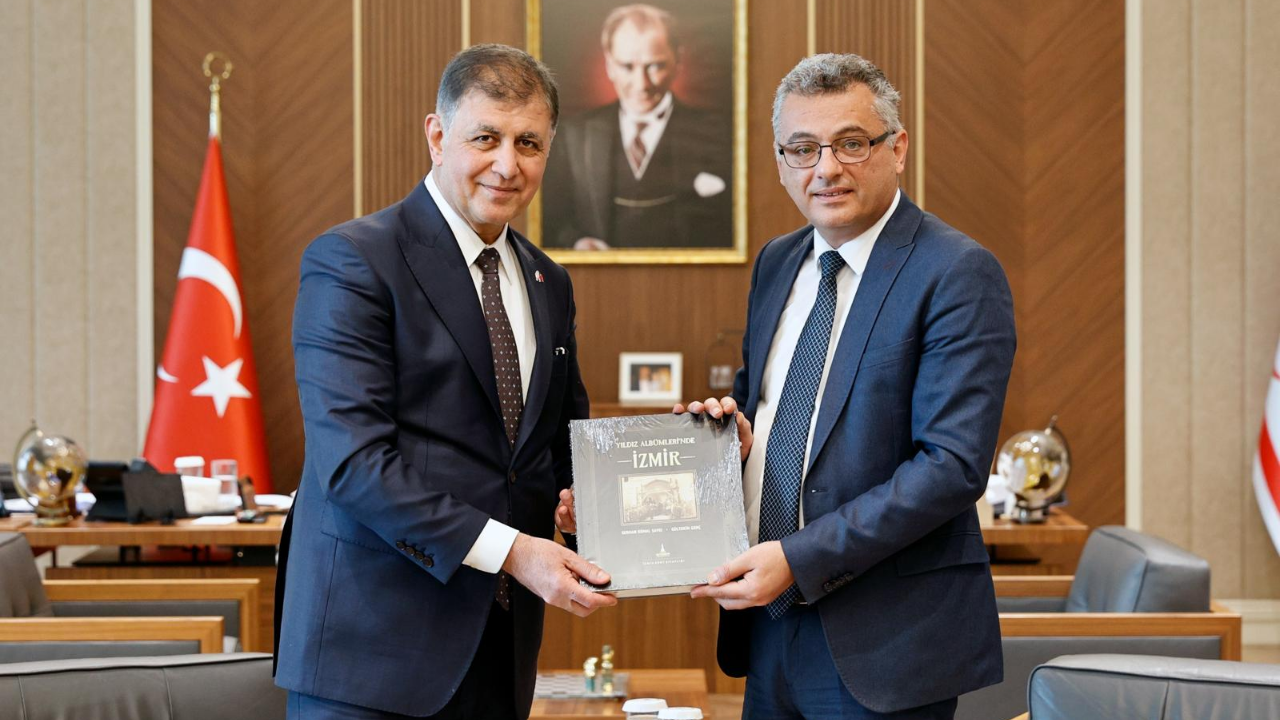 Cemil Tugay’dan KKTC Cumhurbaşkanı Tufan Erhürman’a ziyaret