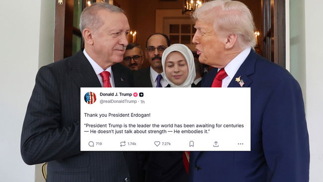 Trump, Erdoğan paylaşımını sildi