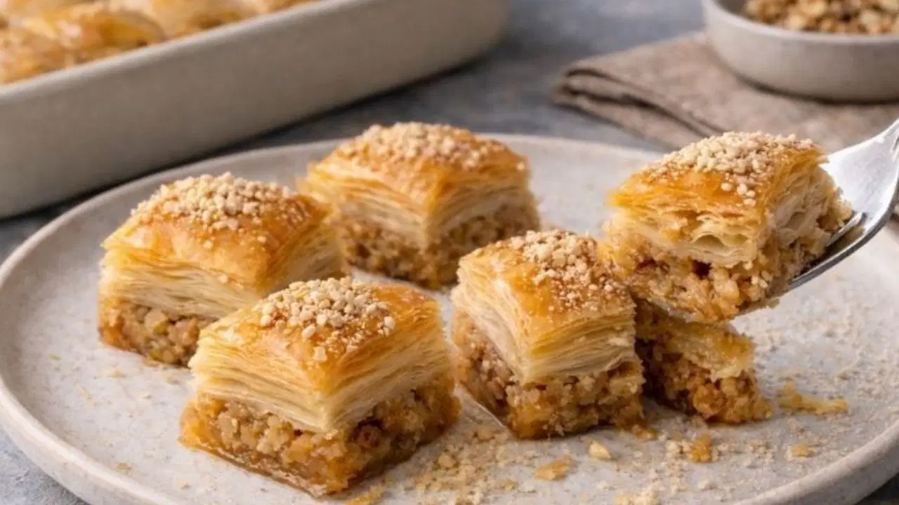 Bayramların vazgeçilmez tatlısı: Ev baklavası tarifi