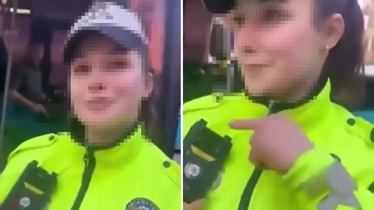 İşlem yapan kadın polisleri videoya çekmişti: O otobüs şoförü gözaltında!