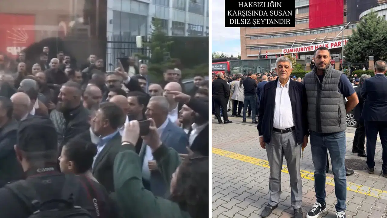 CHP Genel Merkezi'nin önüne gelen 'Kılıçdaroğlu destekçisi' AKP'li deşifre oldu: Saatler önce 'Erdoğan' paylaşımı yapmış!