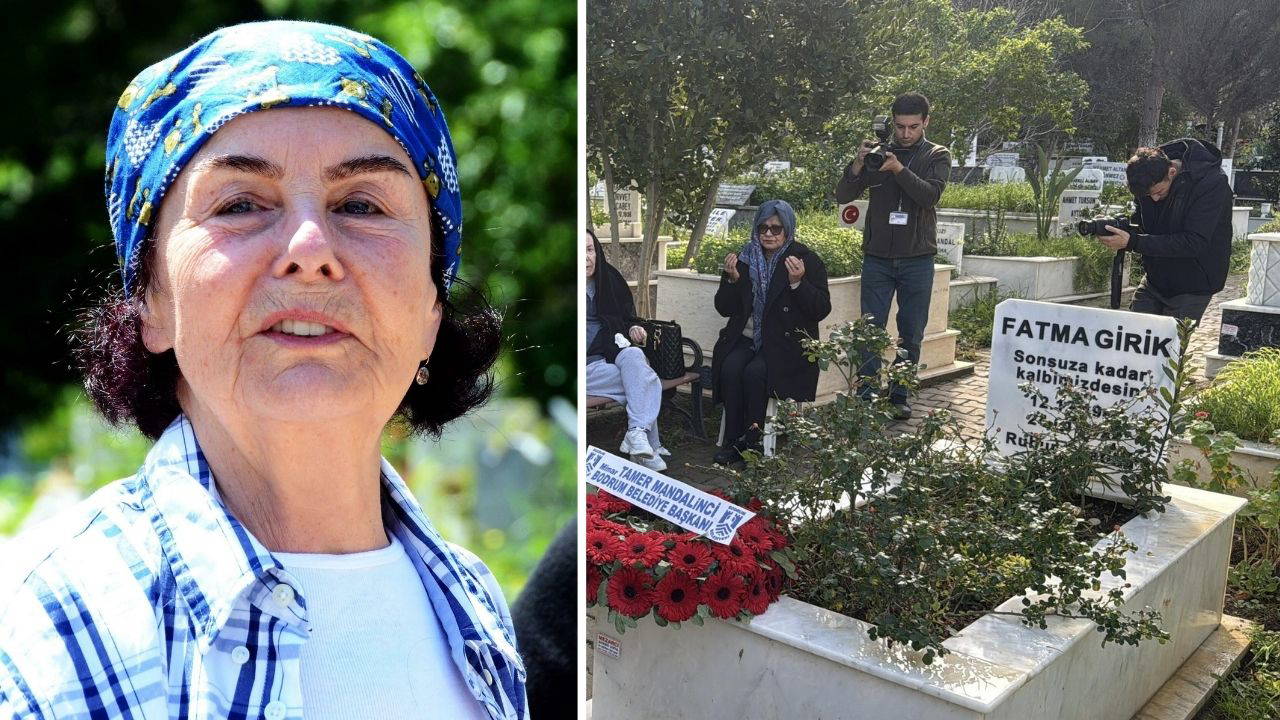 Fatma Girik, mezarı başında anıldı